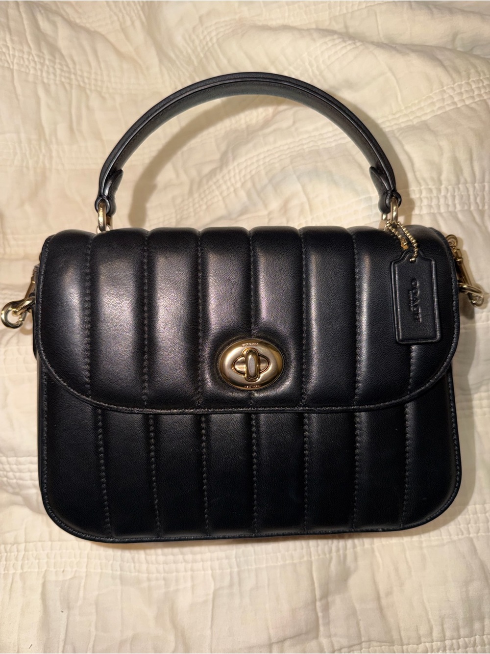 Coach Marlie Quilted Top Handle - Picture 3 of 11